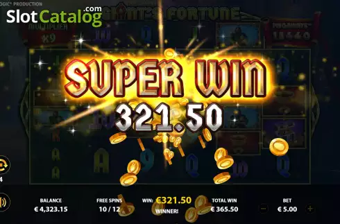 Super Win. Giant’s Fortune Megaways slot
