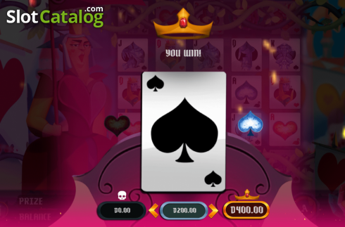 Bonus Game 2. Red Queen in Wonderland slot