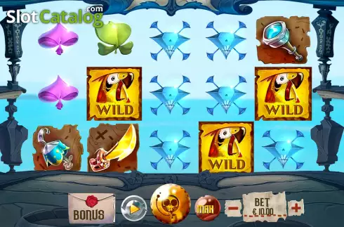 Game Screen. Bounty Seas slot