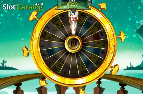 Bonus Wheel Win Screen 2. Bounty Seas slot