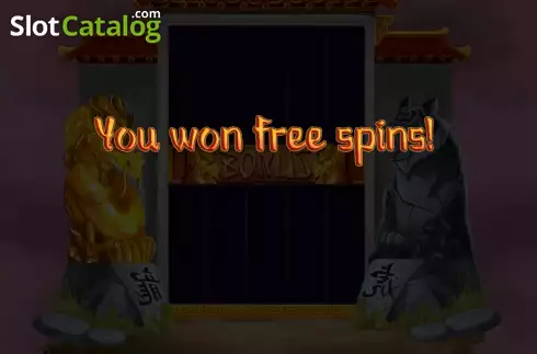 Free Spins Win Screen 2. Yin Yang Legends slot