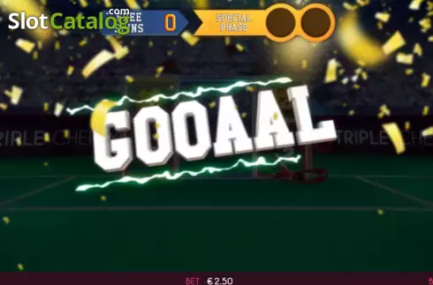 Bonus Game - Free Spins screen 3. Wild Cup Soccer slot