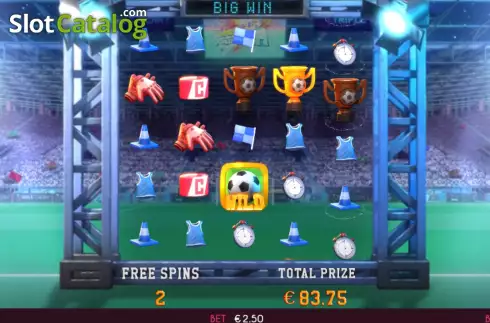 Bonus Game - Free Spins screen 5. Wild Cup Soccer slot