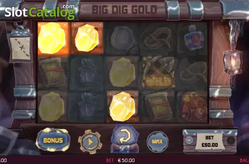 Win screen 2. Big Dig Gold slot
