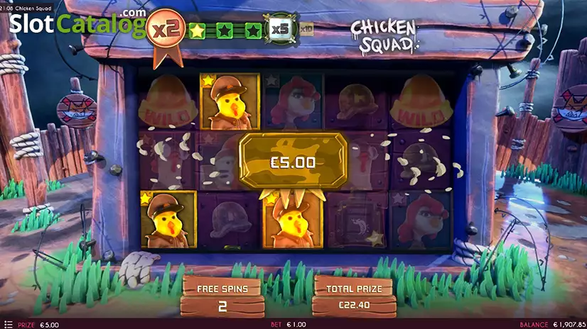 Chicken Squad Free Spins
