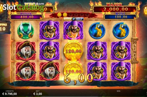 Free Spins 3. Adventures Of Doubloon Island slot