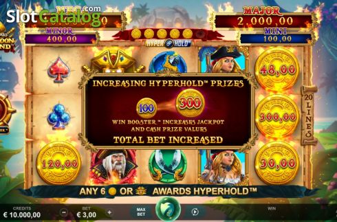Win Booster. Adventures Of Doubloon Island slot