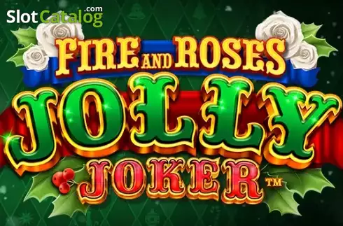 Fire and Roses Jolly Joker Logo