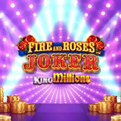 Fire and Roses Joker King Millions Logotipo