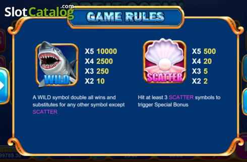 Captura de tela5. Great Ocean (Triple Profits Games) slot