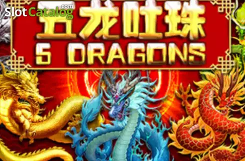 5 Dragons (Triple Profits Games) Logo