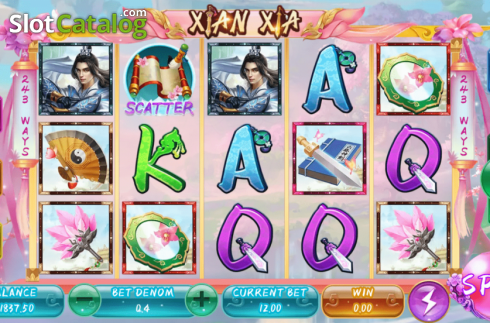 Skärmdump2. Xian Xia slot