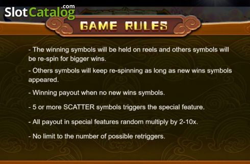 Game Rules. Blooming Riches (Triple Profits Games) slot