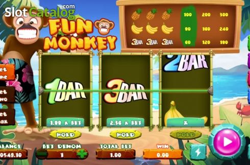 Game Screen 3. Fun Monkey slot