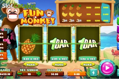 Win Screen 2. Fun Monkey slot
