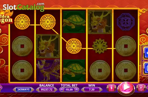 Bildschirm3. Golden Dragon (Triple Profits Games) slot
