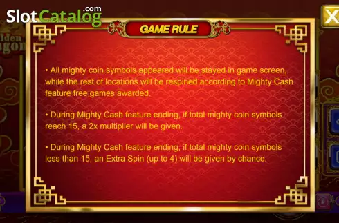 Bildschirm7. Golden Dragon (Triple Profits Games) slot
