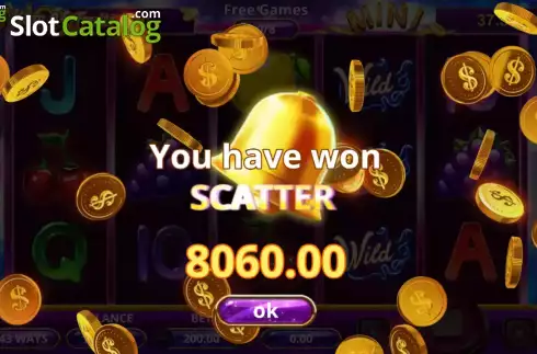 Win Free Games Scatter Screen. King Of Fruits (Triple Profits Games) slot