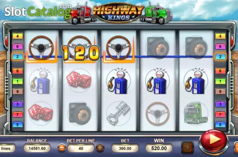 Скрін3. Highway Kings (Triple Profits Games) слот