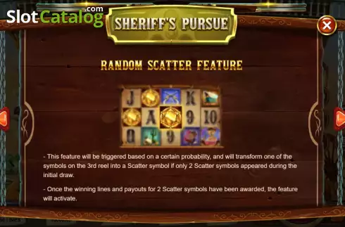 Game Features screen 4. Wild West Glory slot