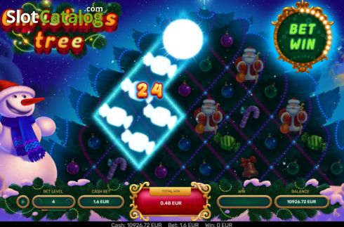 Win Screen 2. Christmas Tree slot