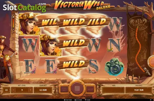 Win Screen 2. Victoria Wild Deluxe slot