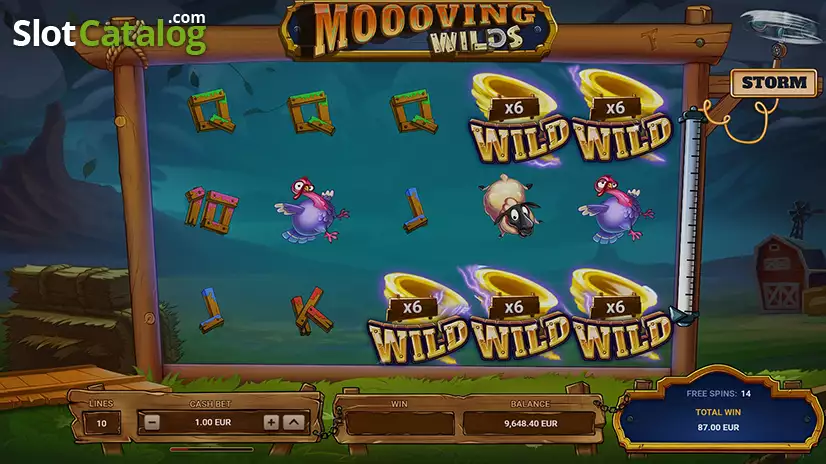 Moooving Wilds Free Spins