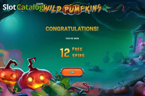 Free Spins Win Screen 2. Wild Pumpkins slot