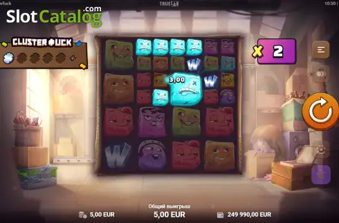 Clusteruck demo. Cluster*uck slot