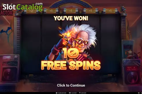 Free Spins. Dr. Rock & The Riff Reactor slot