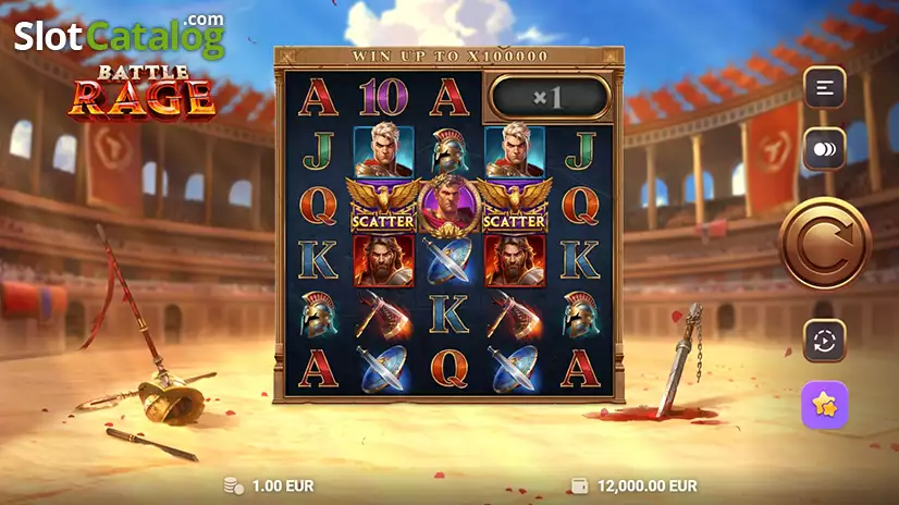 Battle Rage Slot Battle Rage Slot