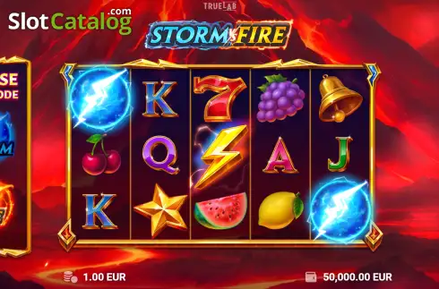 Schermo2. Storm vs Fire slot