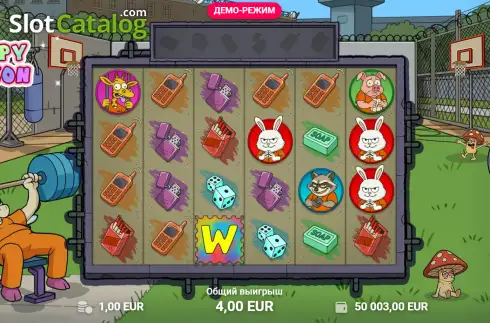 Écran3. Happy Prison Machine à sous