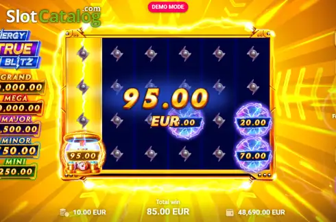 Pantalla3. Energy True Blitz Tragamonedas 