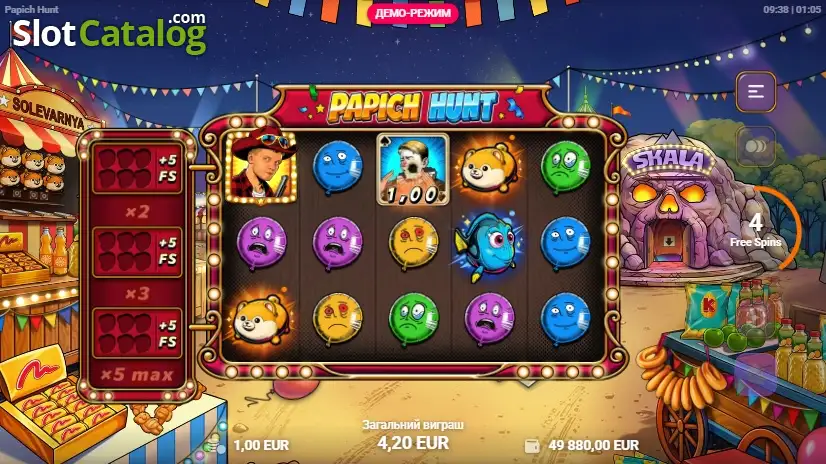 Papich Hunt - Free Spins Win Screen Papich Hunt - Free Spins Win Screen