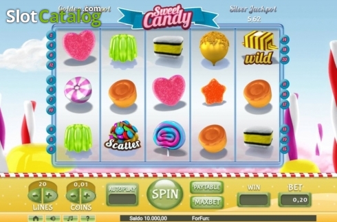 Schermo2. Sweet Candy (Tuko Productions) slot
