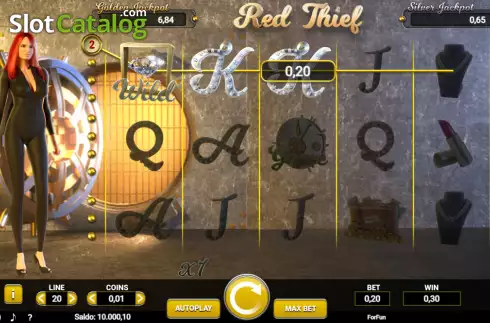 Skärmdump3. Red Thief slot