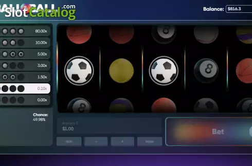 Captura de tela3. Ball and Ball slot