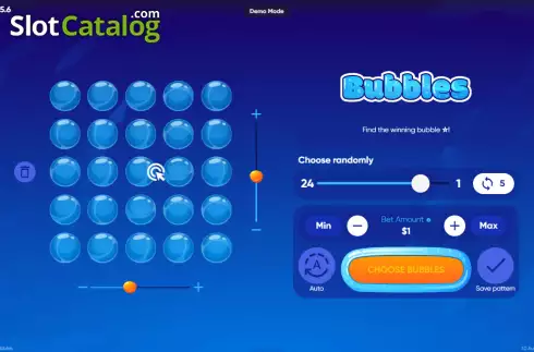 Pantalla2. Bubbles (Turbo Games) Tragamonedas 
