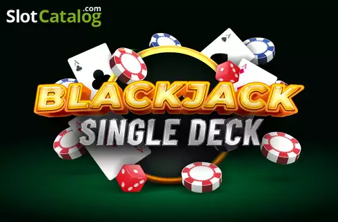Blackjack Single Deck (Urgent Games) Λογότυπο