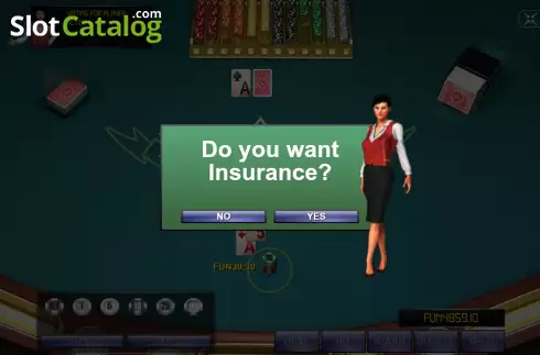 Captura de tela5. Blackjack Single Deck (Urgent Games) slot