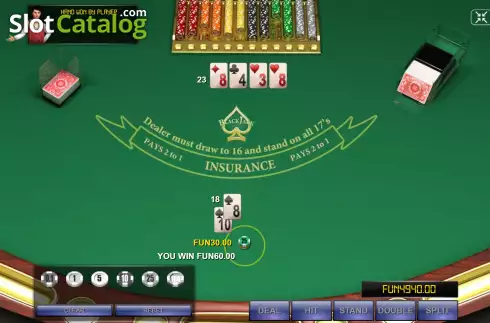 Captura de tela3. Blackjack Eight Deck slot