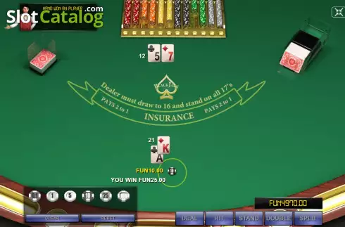 Captura de tela5. Blackjack Eight Deck slot