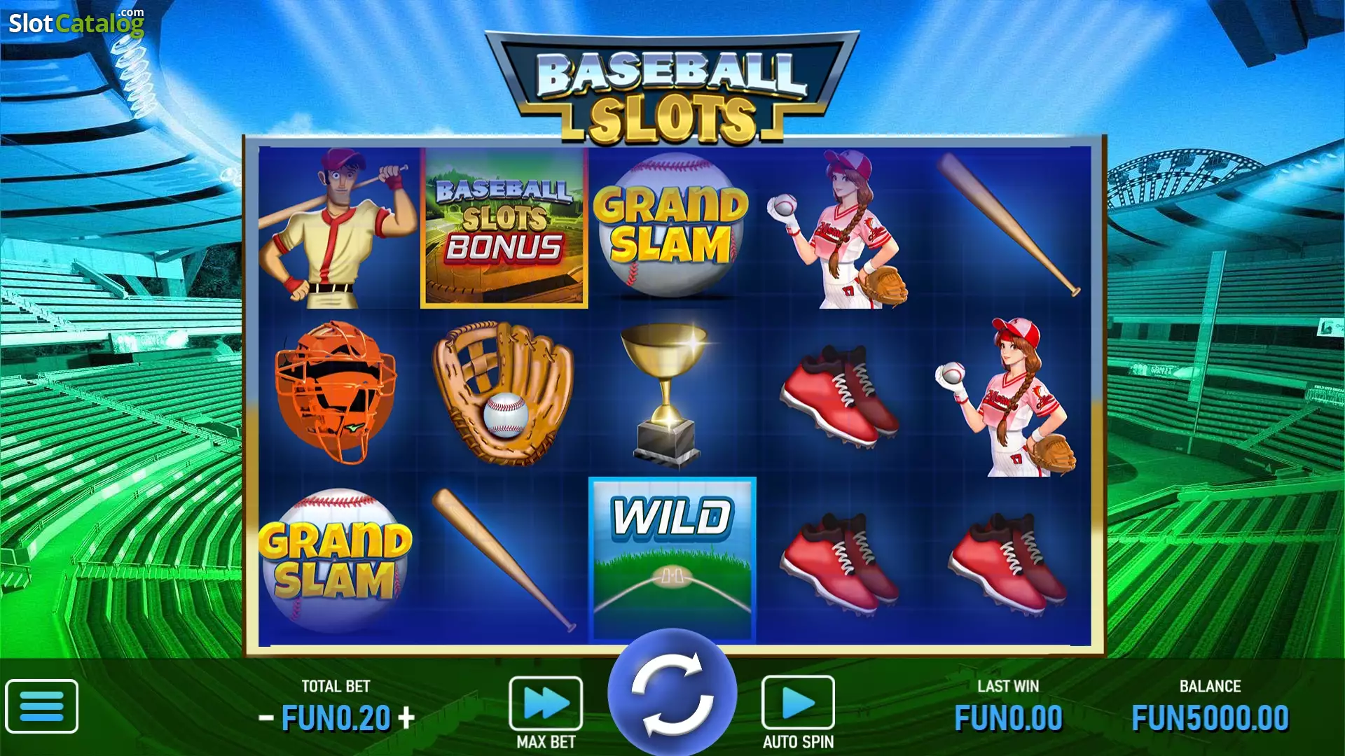 Baseball Grand Slam Slot - Free Demo & Game Review