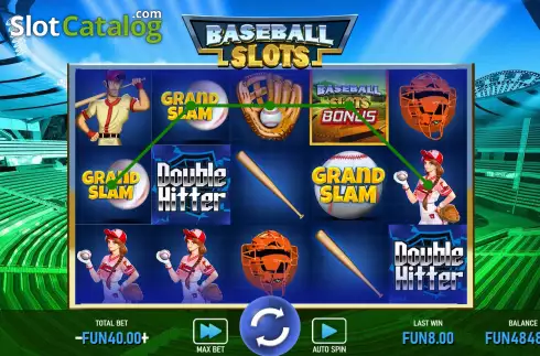 Skärmdump3. Baseball Grand Slam slot