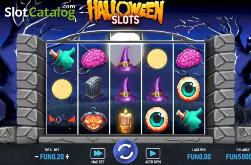Captura de tela2. Halloween Slots (Urgent Games) slot
