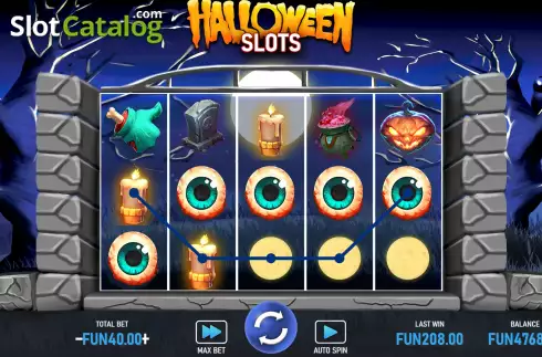 Win Screen 2. Halloween Slots (Urgent Games) slot