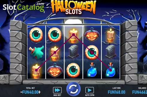 Win Screen 3. Halloween Slots (Urgent Games) slot