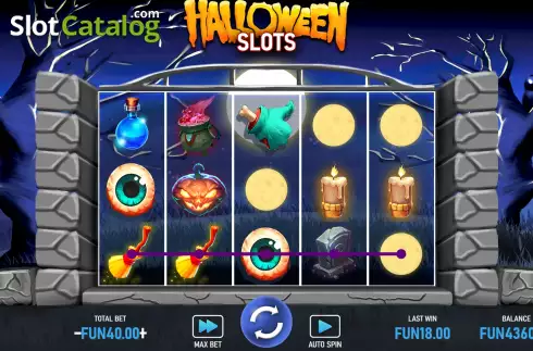 Win Screen 4. Halloween Slots (Urgent Games) slot