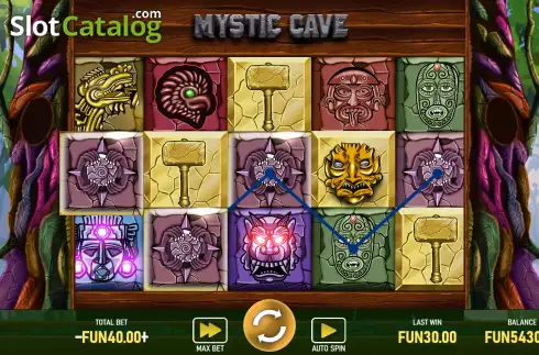 Ekran5. Mystic Cave yuvası